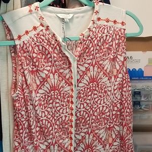 Soft button down tank